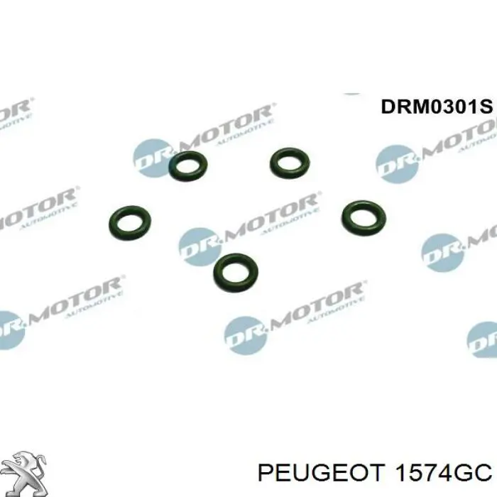 Do koszyka 1574GC Peugeot/Citroen Pierścień uszczelniający króciec rury tłocznej wtryskiwacza