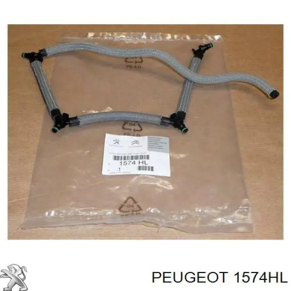Rurka paliwa, zwrotna od wtryskiwaczy Peugeot/Citroen 1574HL cena, od 25,75 USD