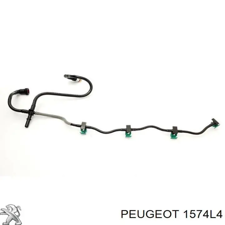 1574L4 Peugeot/Citroen Rurka paliwa, zwrotna od wtryskiwaczy