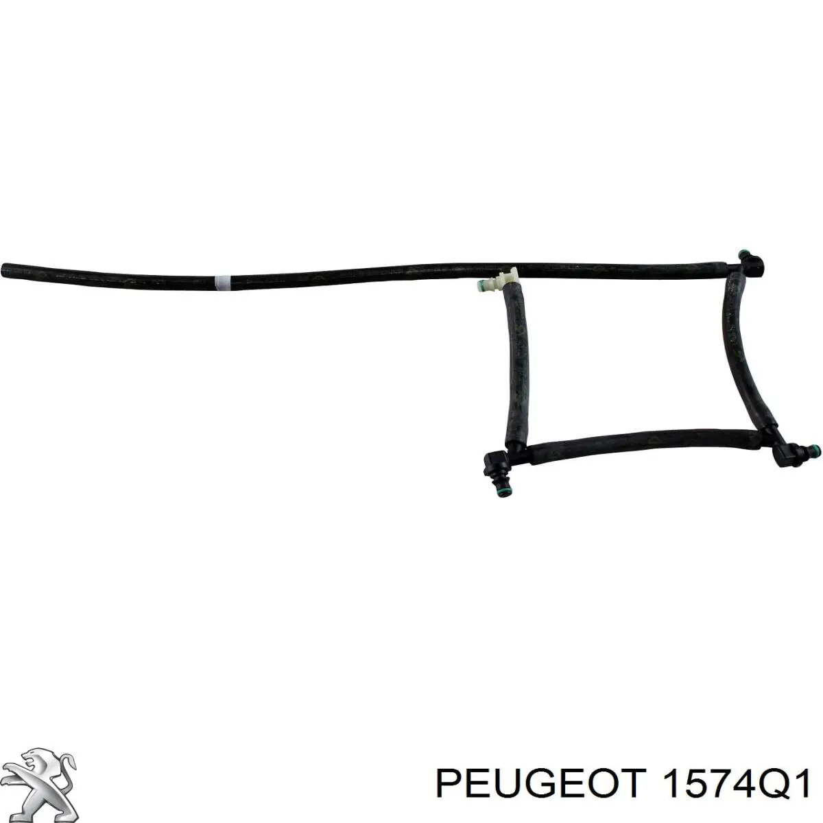 Rurka paliwa, zwrotna od wtryskiwaczy Peugeot/Citroen 1574Q1 cena, od 16,22 USD