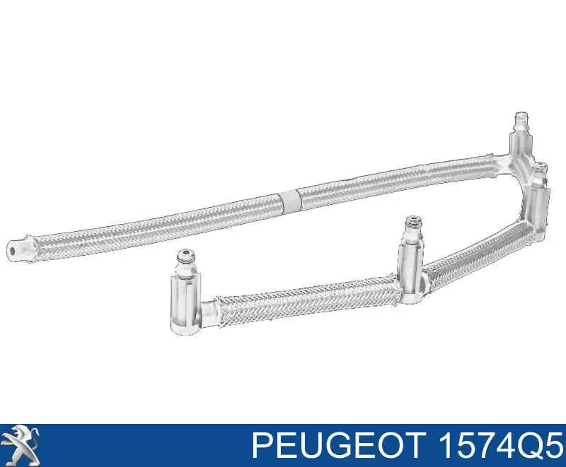 1574Q5 Peugeot/Citroen Rurka paliwa, zwrotna od wtryskiwaczy