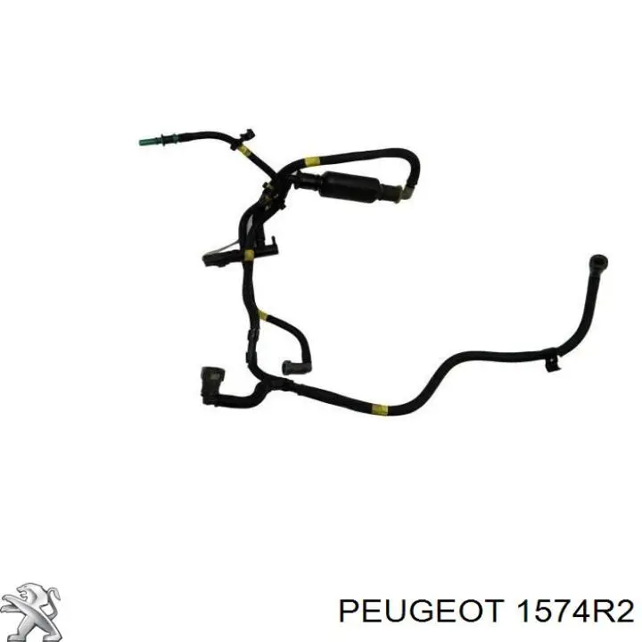 Do koszyka 1574R2 Peugeot/Citroen Rurka paliwa, zwrotna od wtryskiwaczy