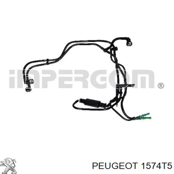 Do koszyka 1574T5 Peugeot/Citroen Rurka paliwa, zestaw