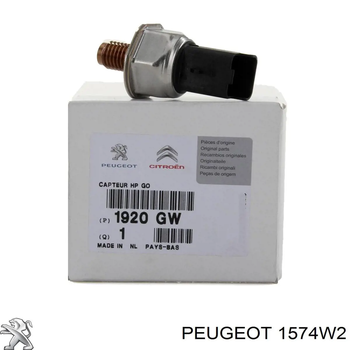 Rurka paliwa, od filtra do pompy Peugeot/Citroen 1574W2 cena, od 73,70 USD
