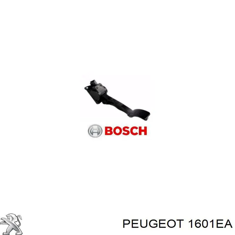 Pedał przyspieszenia (gazu) Peugeot/Citroen 1601EA cena, od 48,00 USD