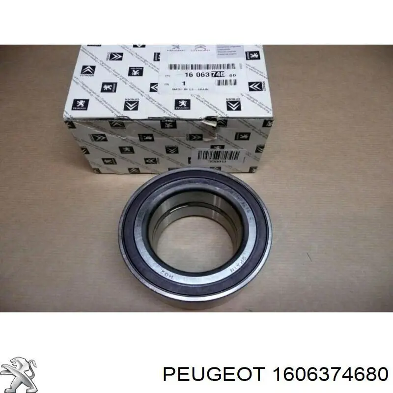 1606374680 Peugeot/Citroen Łożysko piasty przedniej