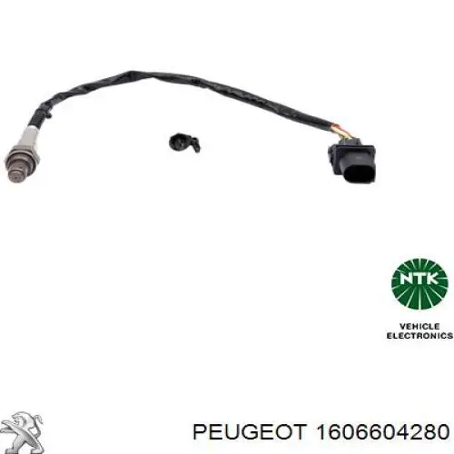 1606604280 Peugeot/Citroen sonda lambda, czujnik tlenu