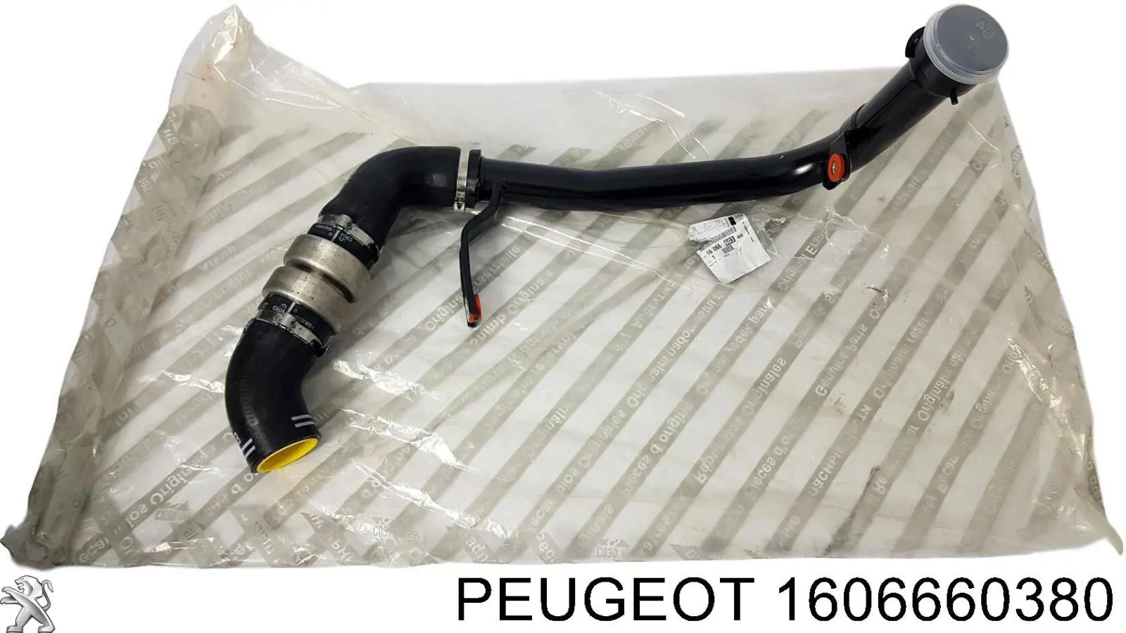 Przewód (króciec) intercoolera 1366746080 Fiat/Alfa/Lancia