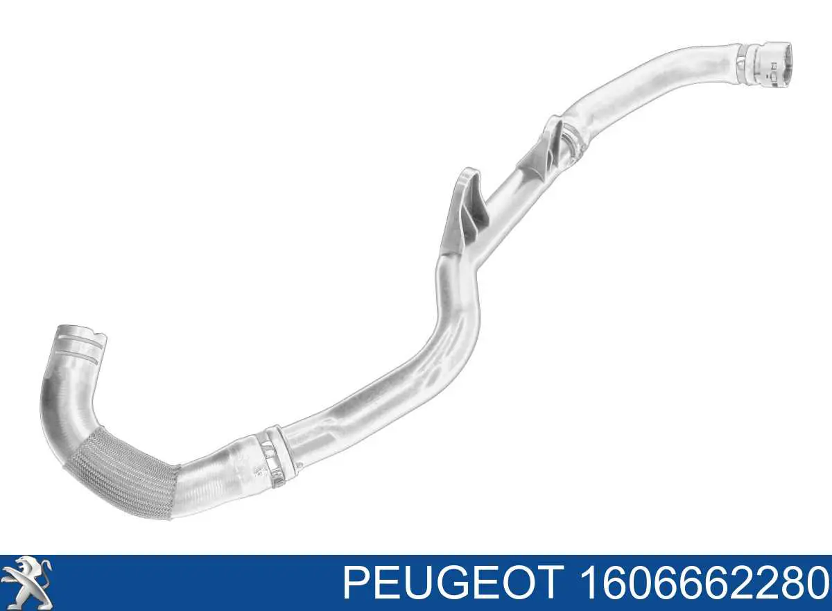 1606662280 Peugeot/Citroen Przewód (króciec) chłodnicy górny