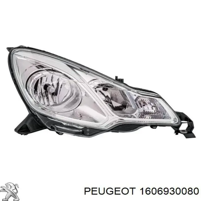 Reflektor prawy Peugeot/Citroen 1606930080 cena, od 190,69 USD