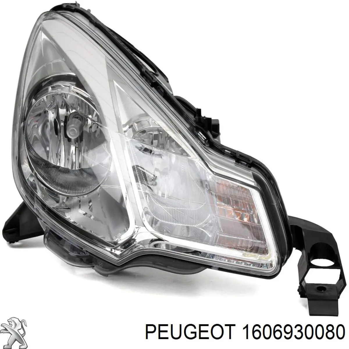 1606930080 Peugeot/Citroen Reflektor prawy