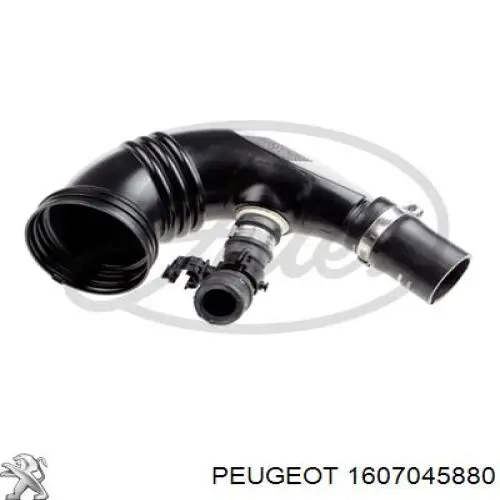 1607045880 Peugeot/Citroen Króciec powietrza, przepływomierz