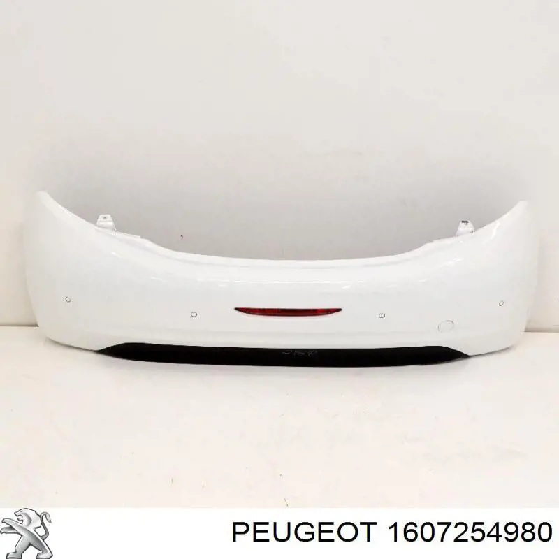 Zderzak tylny 1607254980 Peugeot/Citroen