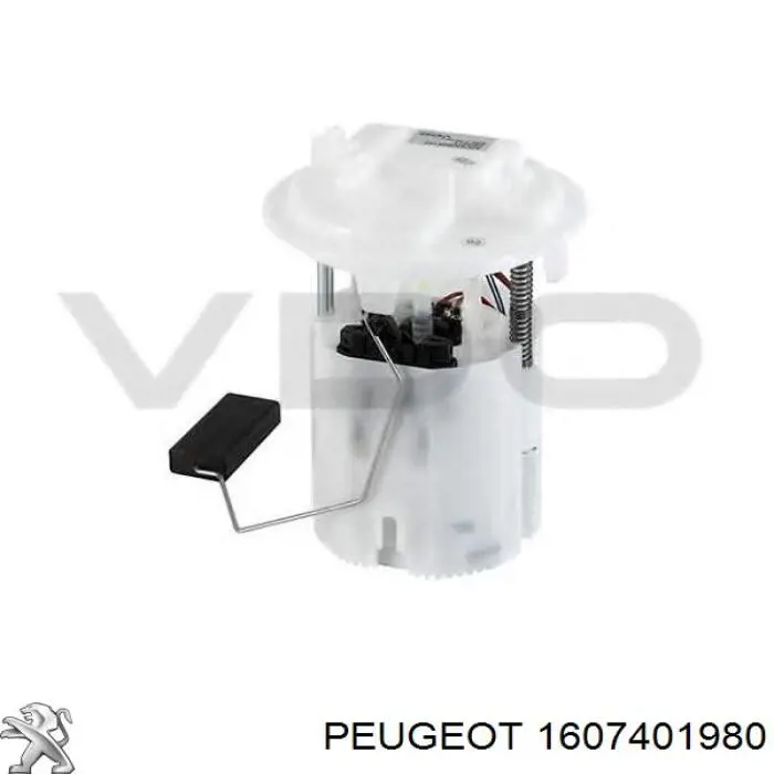 Moduł pompy paliwowej z czujnikiem poziomu paliwa Peugeot/Citroen 1607401980 cena, od 98,01 USD
