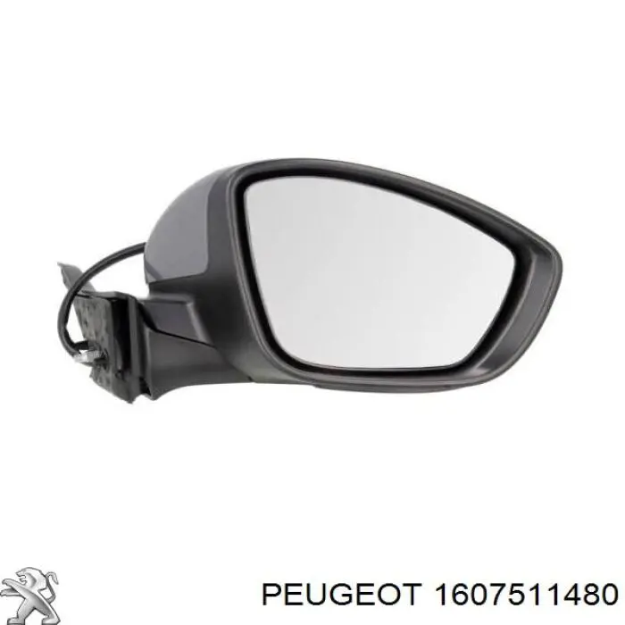 Lusterko wsteczne prawe Peugeot/Citroen 1607511480 cena, od 125,99 USD