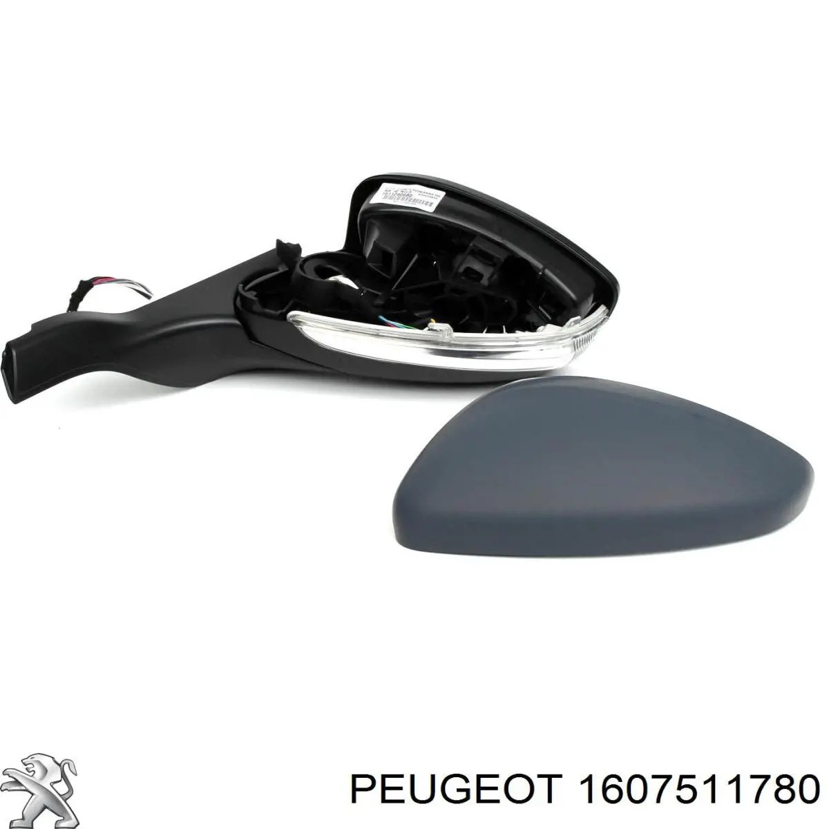 Do koszyka 1607511780 Peugeot/Citroen Lusterko wsteczne lewe