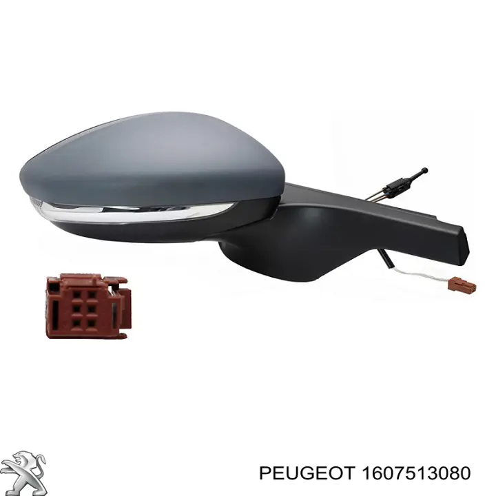 Nakładka (pokrywa) lusterka wstecznego prawa Peugeot/Citroen 1607513080 cena, od 17,94 USD