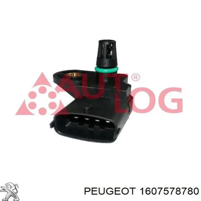 1607578780 Peugeot/Citroen Czujnik ciśnienia w kolektorze ssącym, MAP