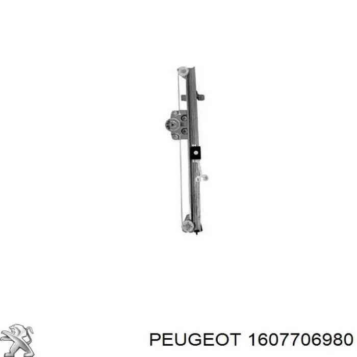 Mechanizm podnoszenia szyby drzwi przednich lewych Peugeot/Citroen 1607706980 cena, od 58,80 USD