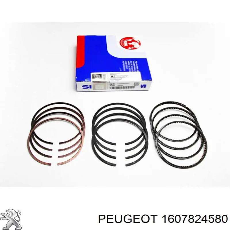 Pierścienie tłokowe na 1 cylinder, STD. Peugeot/Citroen 1607824580 cena, od 25,00 USD