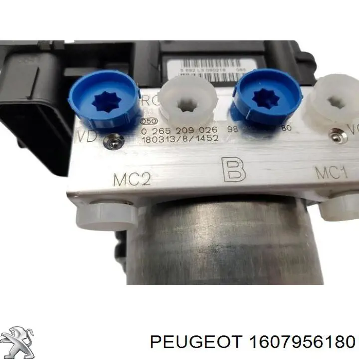  Sterownik ABS  hydrauliczny Peugeot Partner 