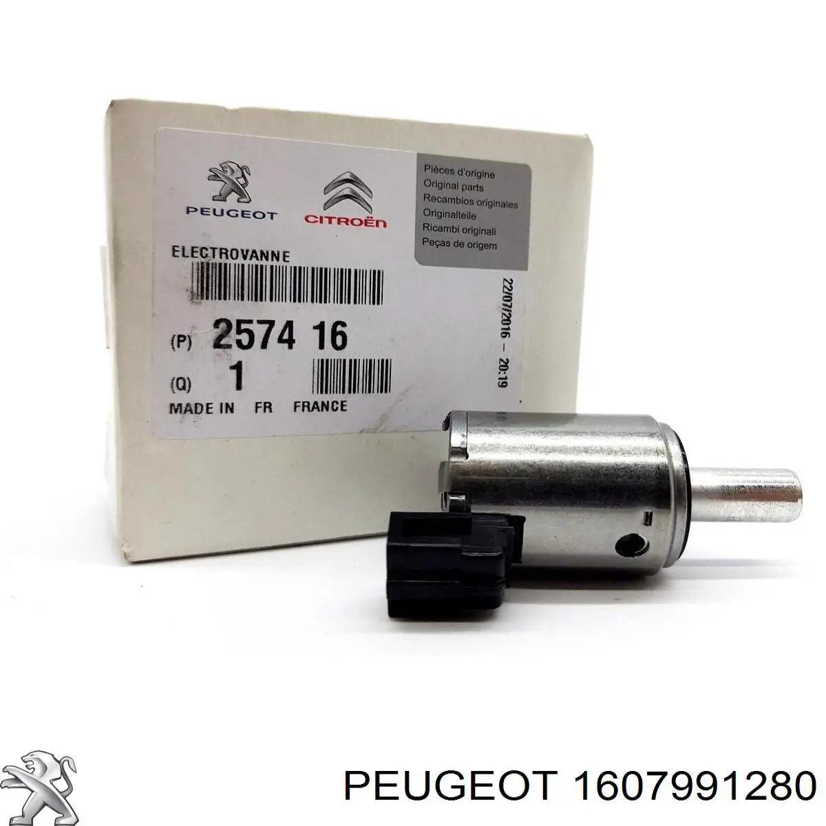 Solenoid automatycznej skrzyni biegów Peugeot/Citroen 1607991280 cena, od 40,46 USD