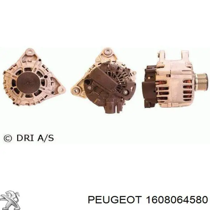 1608064580 Peugeot/Citroen alternator