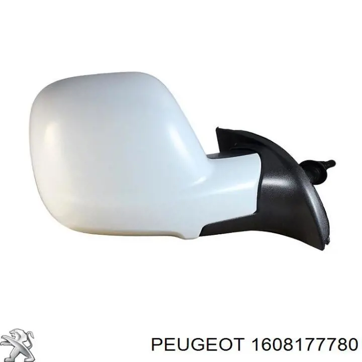 1608177780 Peugeot/Citroen Lusterko wsteczne prawe