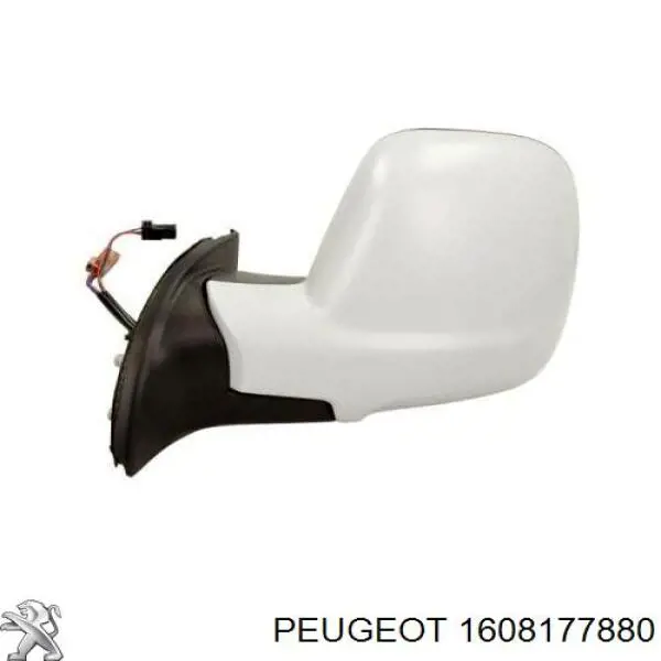 Do koszyka 1608177880 Peugeot/Citroen Lusterko wsteczne lewe