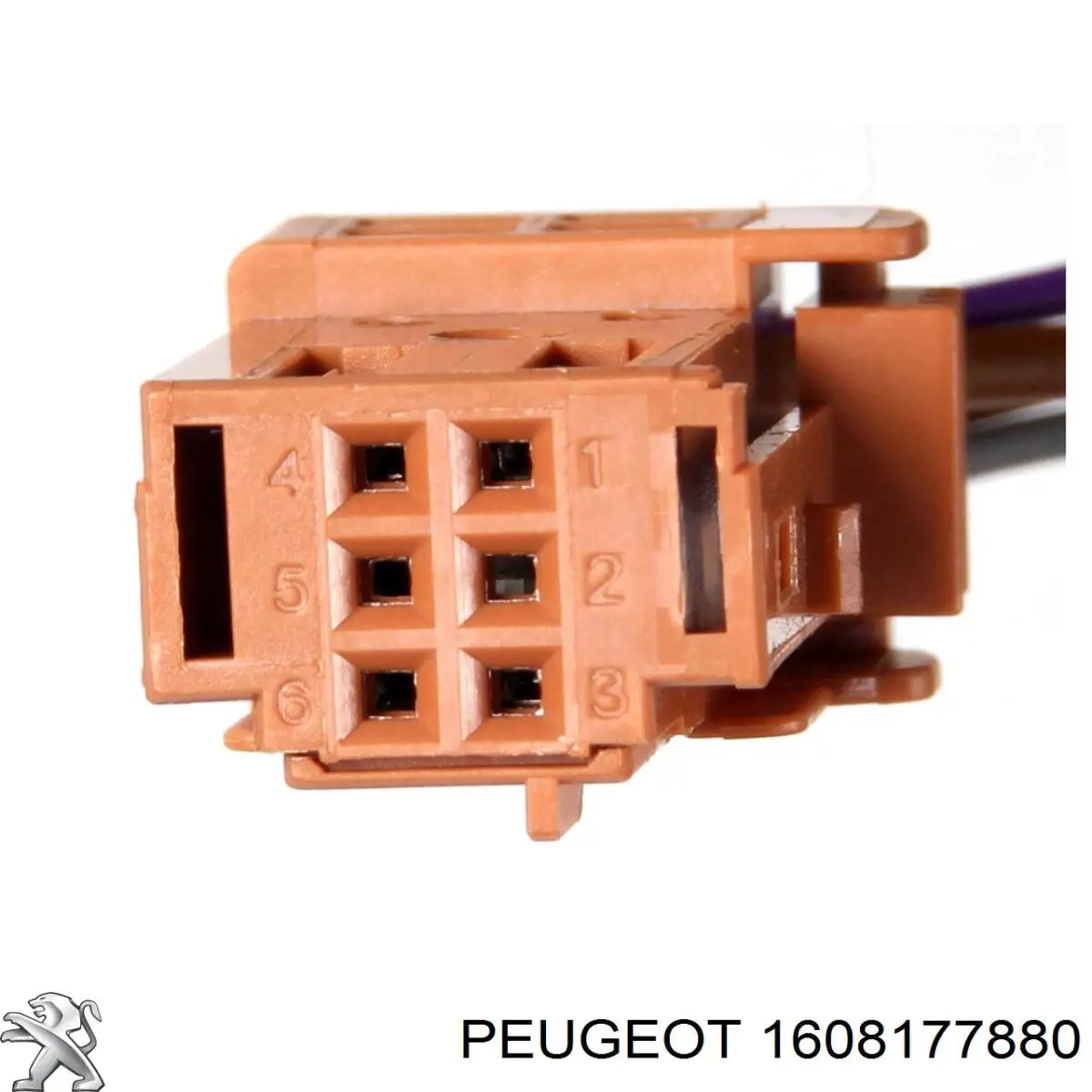 Lusterko wsteczne lewe Peugeot/Citroen 1608177880