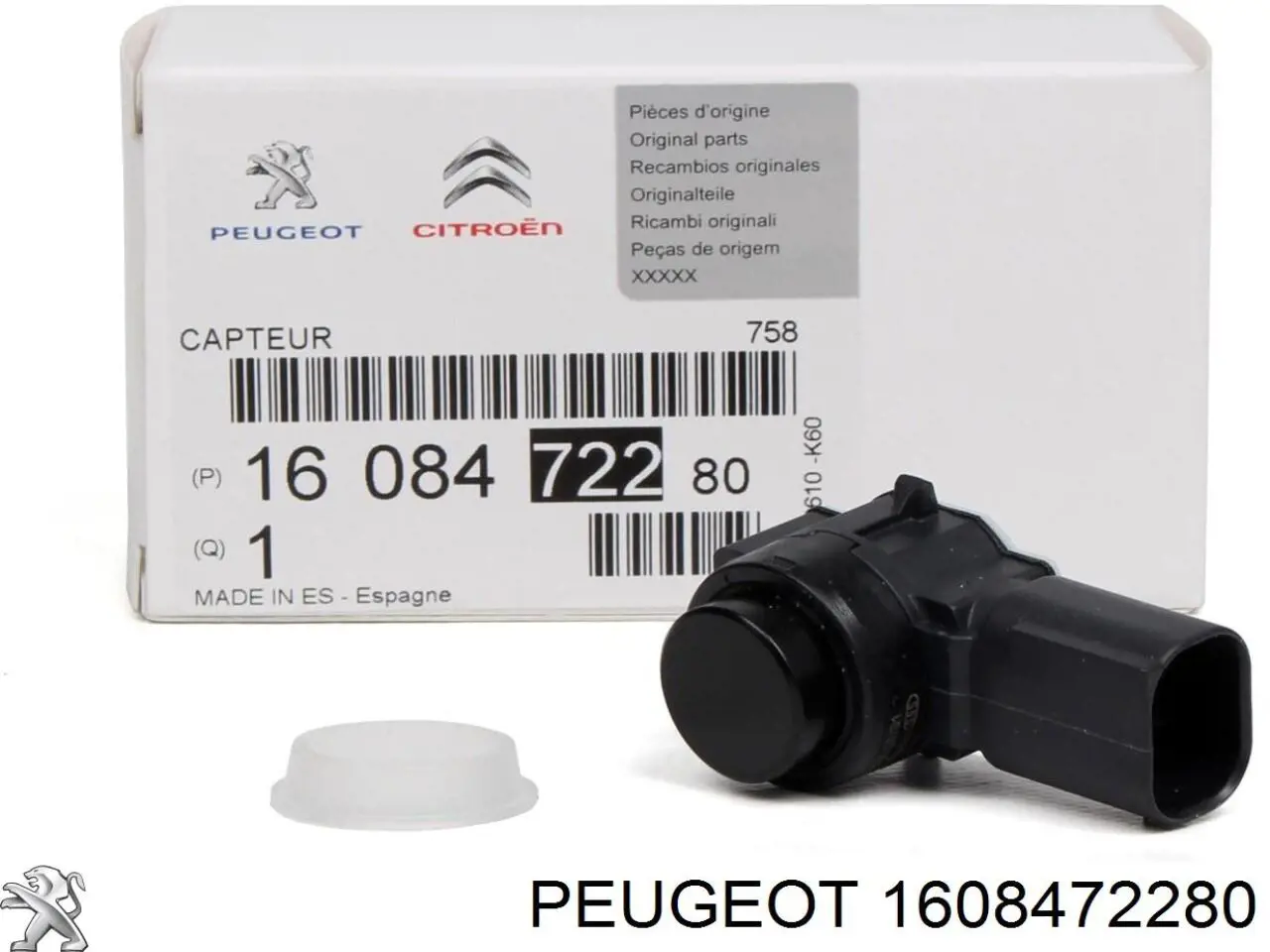 Czujnik parkowania przedni Peugeot/Citroen 1608472280 cena, od 44,27 USD
