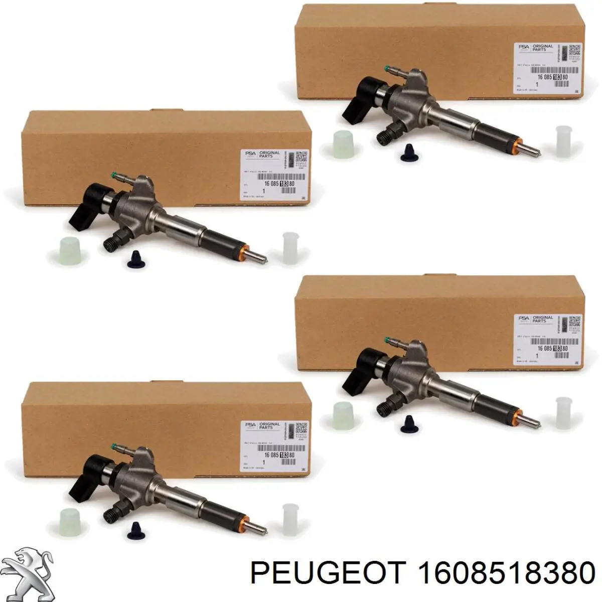 Wtryskiwacz paliwa 1608518380 Peugeot/Citroen