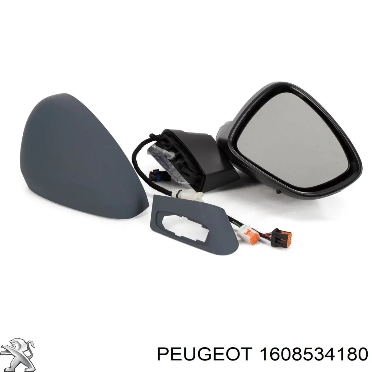 1608534180 Peugeot/Citroen Lusterko wsteczne prawe