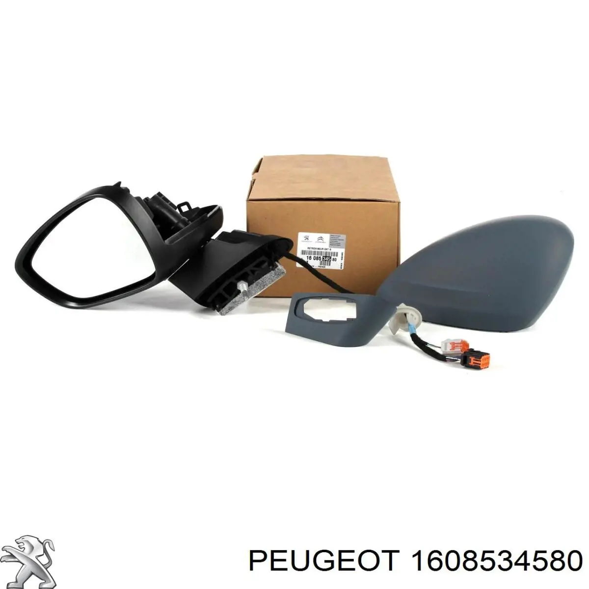 1608534580 Peugeot/Citroen Lusterko wsteczne lewe