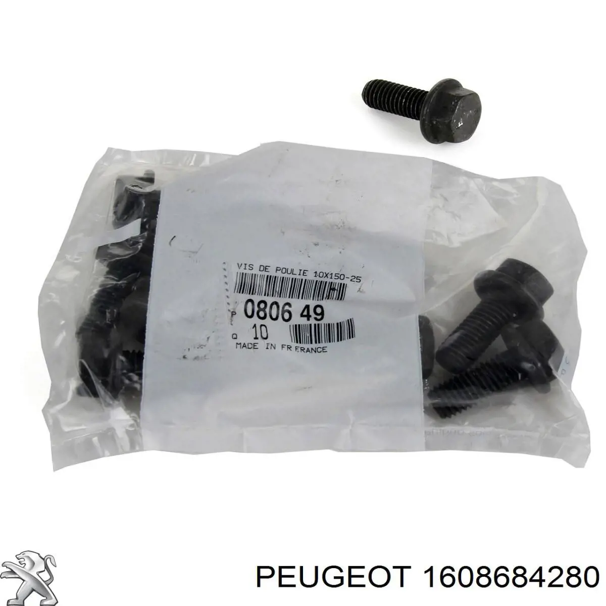 Do koszyka 1608684280 Peugeot/Citroen Pasek rozrządu, zestaw