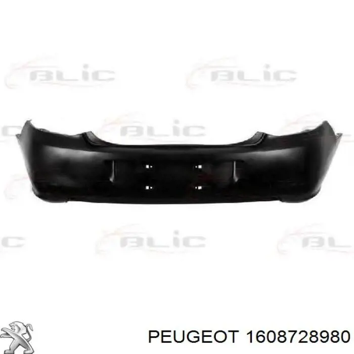 Zderzak tylny Peugeot 301 sedana (2013 - 2026) cena, od 123,87 USD