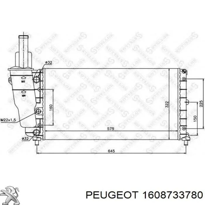 Uszczelka kolektora ssącego Peugeot/Citroen 1608733780 cena, od 8,01 USD