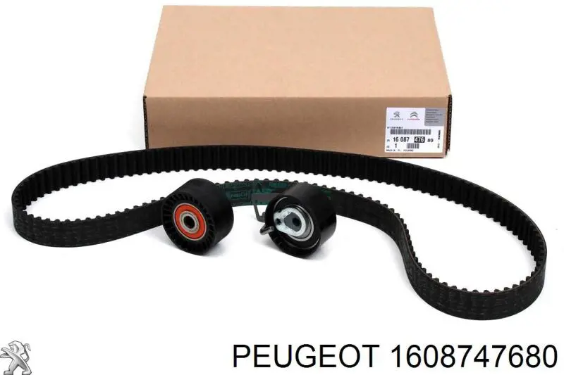 1608747680 Peugeot/Citroen pasek rozrządu, zestaw
