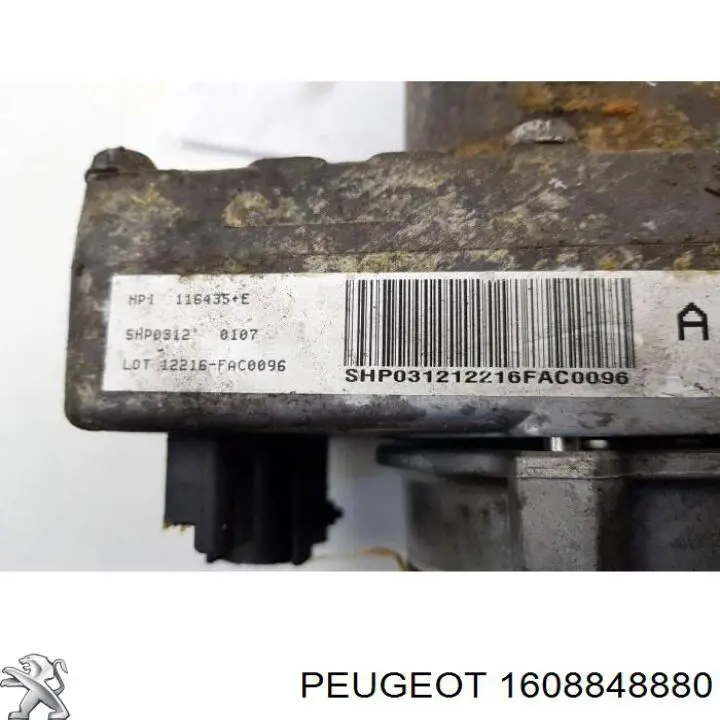 Pompa wspomagania hydraulicznego kierownicy 1608848880 Peugeot/Citroen