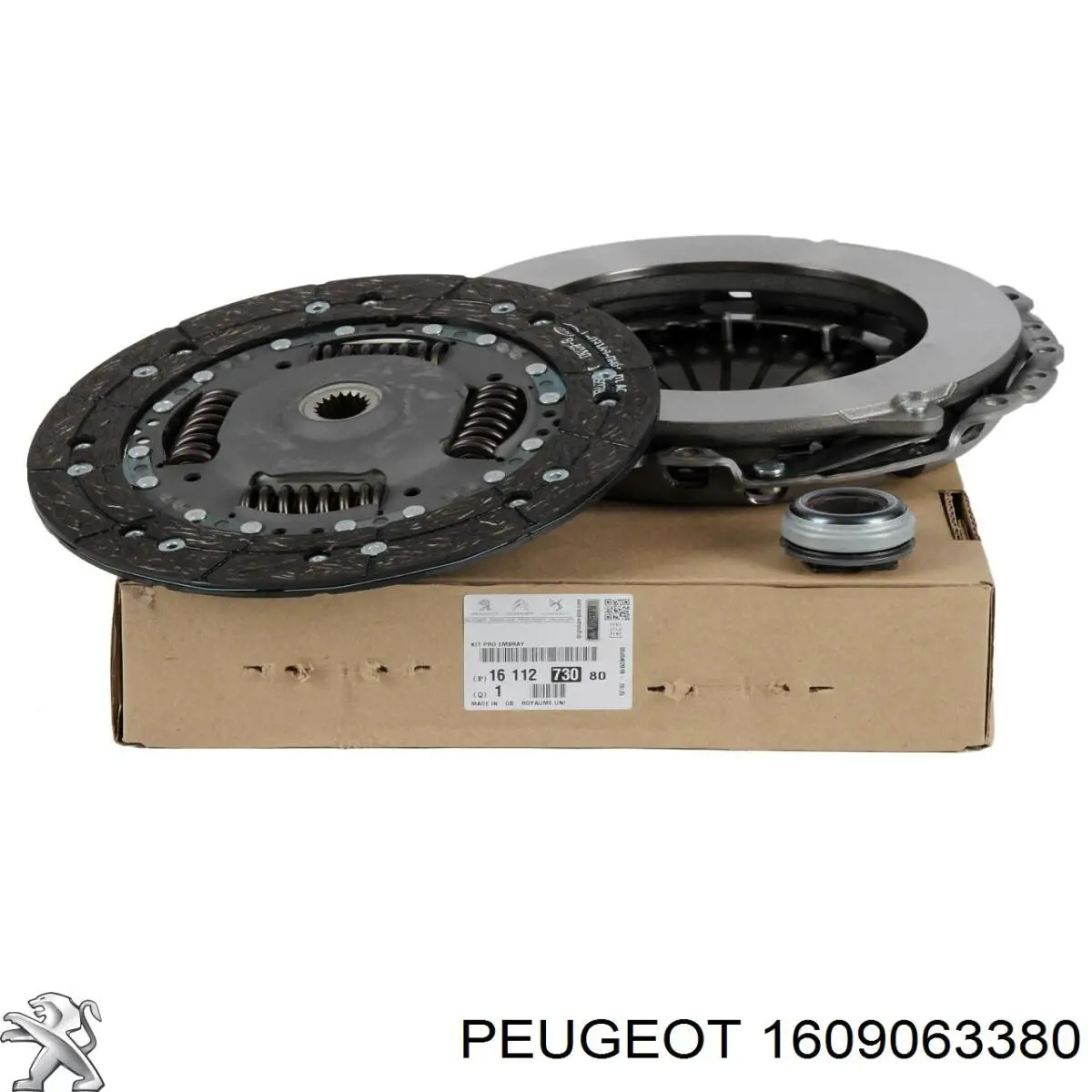 Zestaw sprzęgła (3 części) Peugeot/Citroen 1609063380