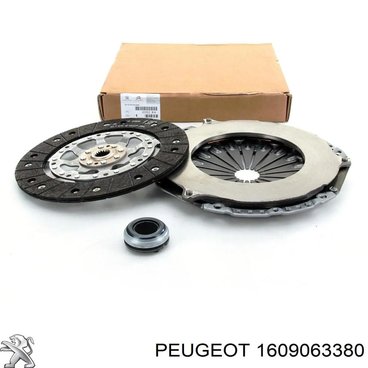 Do koszyka 1616517180 Peugeot/Citroen Zestaw sprzęgła (3 części)