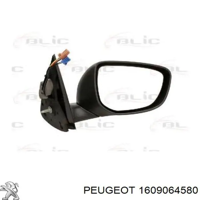 1609064580 Peugeot/Citroen Lusterko wsteczne prawe