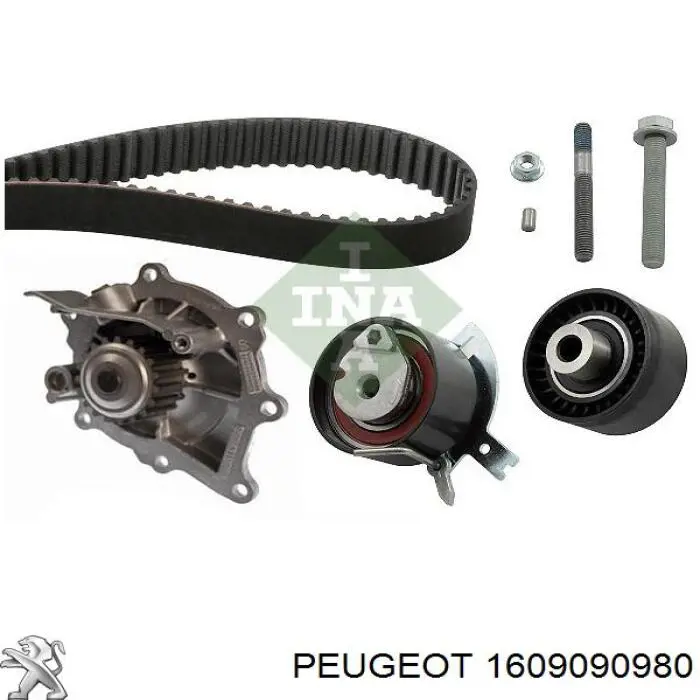 1609090980 Peugeot/Citroen Rolka napinacza paska rozrządu