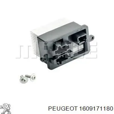 1609171180 Peugeot/Citroen Rezystor wentylatora nagrzewnicy (ogrzewacza kabiny)