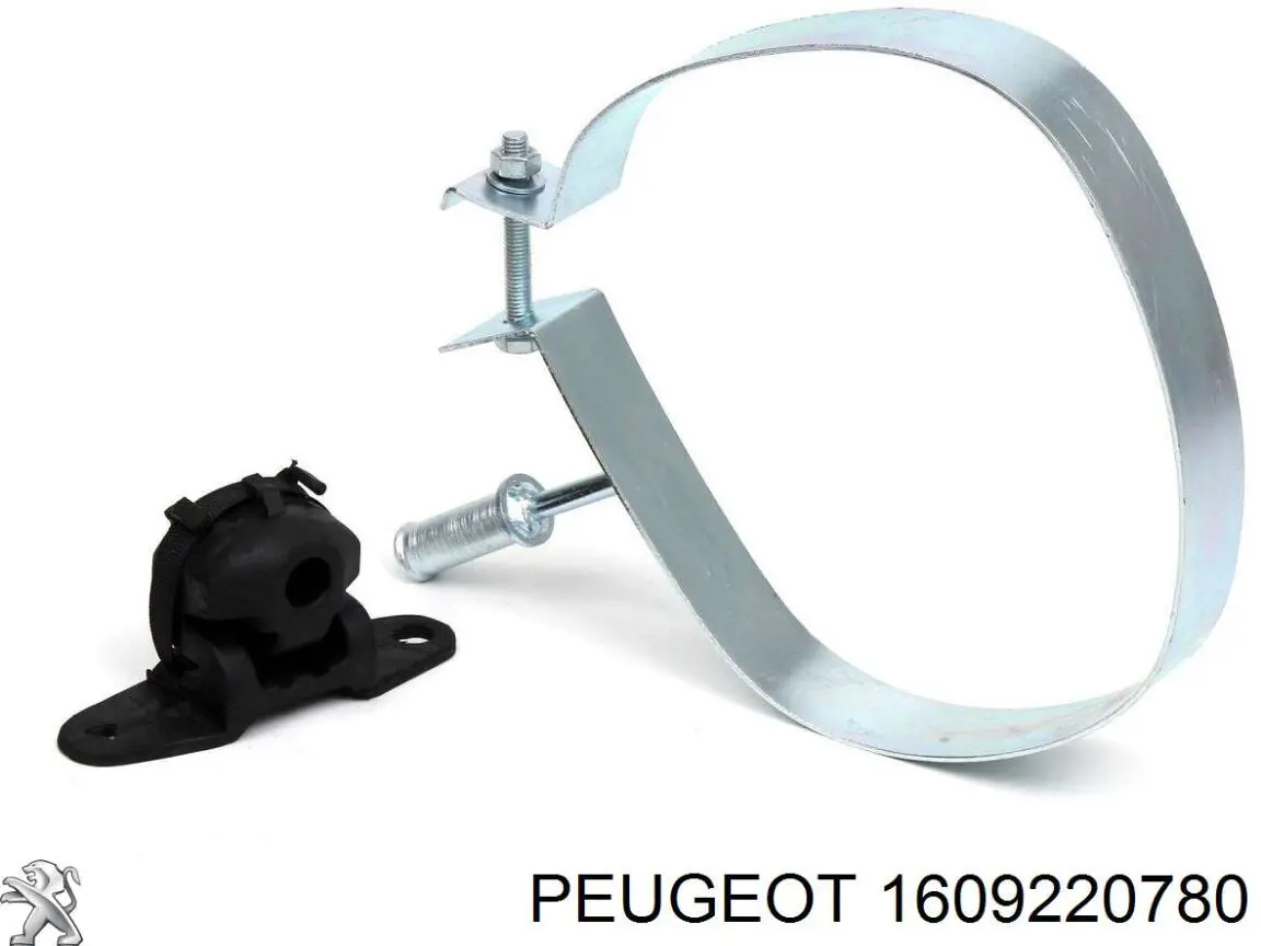 Do koszyka Tłumik, tylna część Citroen C4 Cactus 