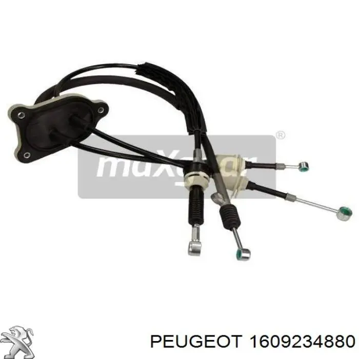 1609234880 Peugeot/Citroen Linka dźwigni zmiany biegów podwójna