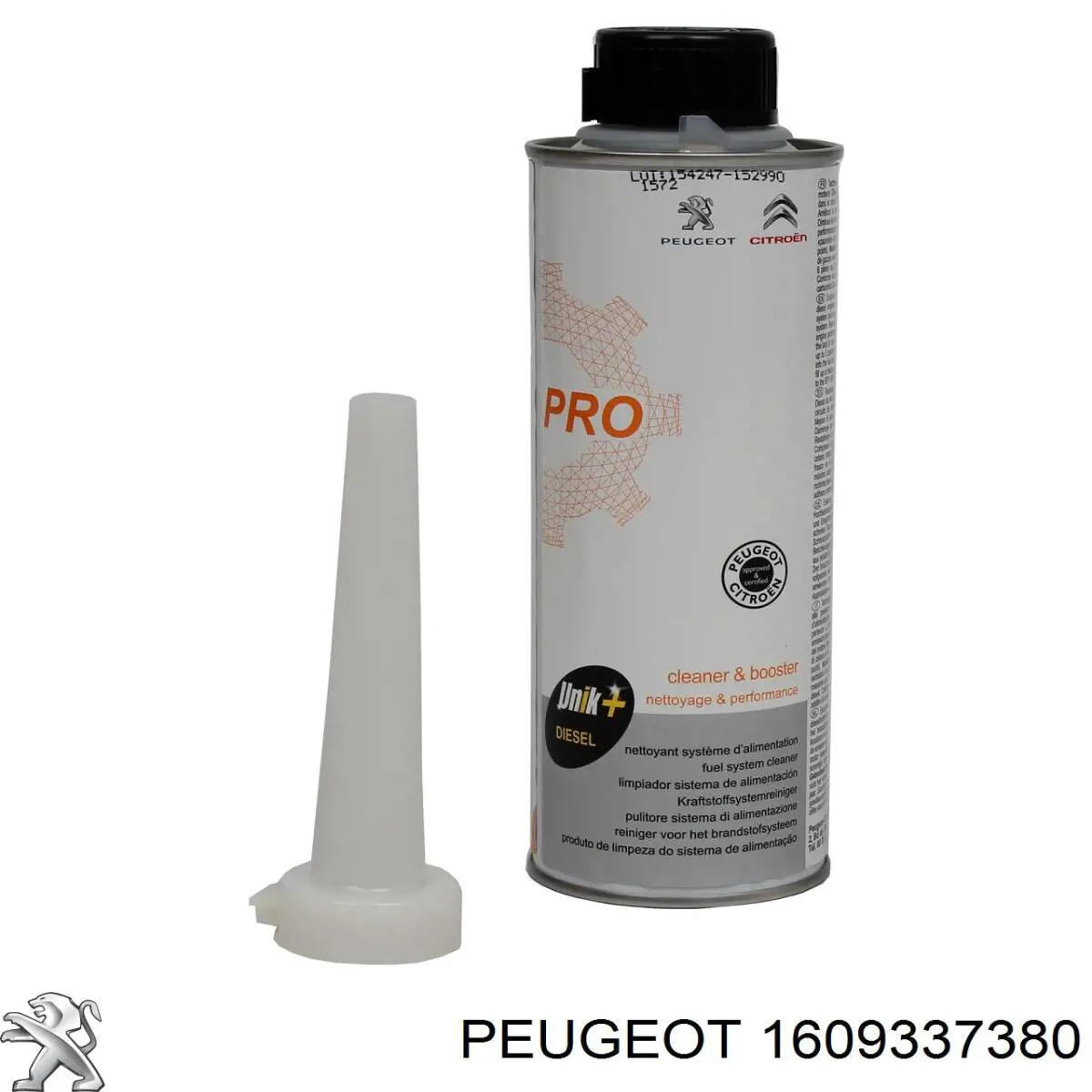 Oczyszczacz wtryskowego układu paliwowego Peugeot/Citroen 1609337380 cena, od 3,81 USD