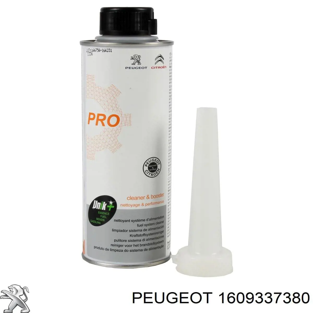 Oczyszczacz wtryskowego układu paliwowego 1609337380 Peugeot/Citroen