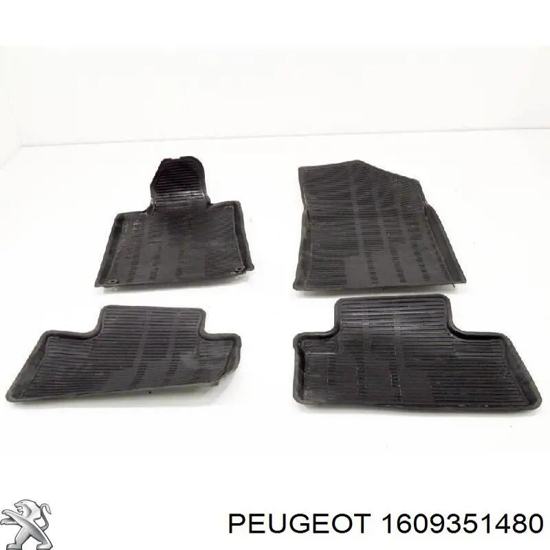 Dywaniki przód+tył, komplet Peugeot 508 I sedana (8D) (2010 - 2018) cena, od 111,34 USD
