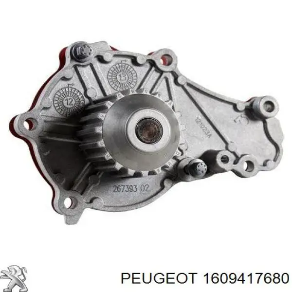 Pompa chłodząca wodna Peugeot/Citroen 1609417680 cena, od 33,48 USD